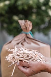 Miscanthushäcksel Miscanthushäcksel